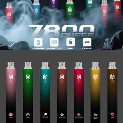 Mso 7800 Puffs拋棄式電子煙 爅嘶大容量7800口一次性煙桿 新品上市