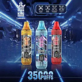 🔥 BANG MAX 35000口超能續航拋棄式電子煙｜智能螢幕＋Type-C快充，一支抽到飽！